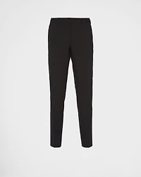 Light stretch wool pants