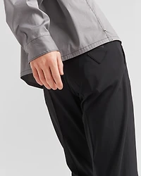 Light stretch wool pants