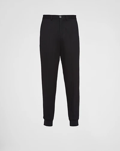 Wool joggers
