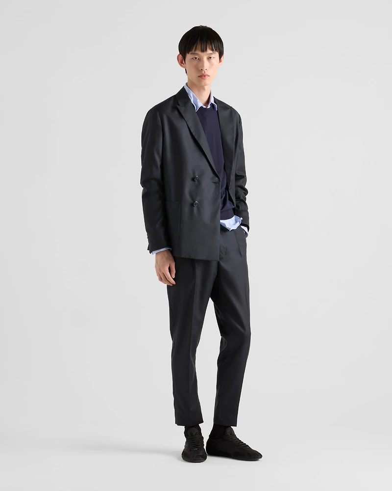 Silk pants