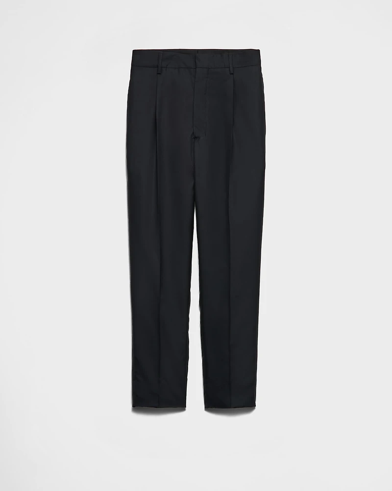 Silk pants