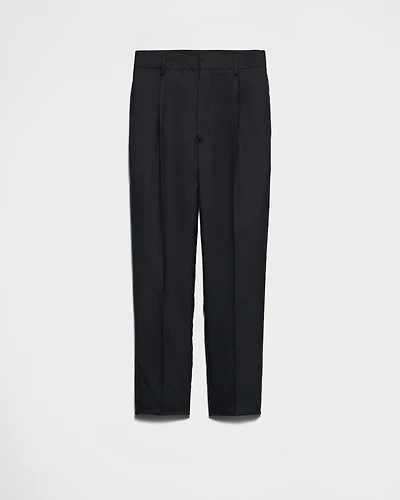 Silk pants