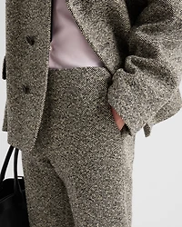 Wool blend pants