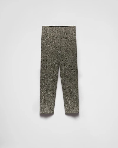 Wool blend pants