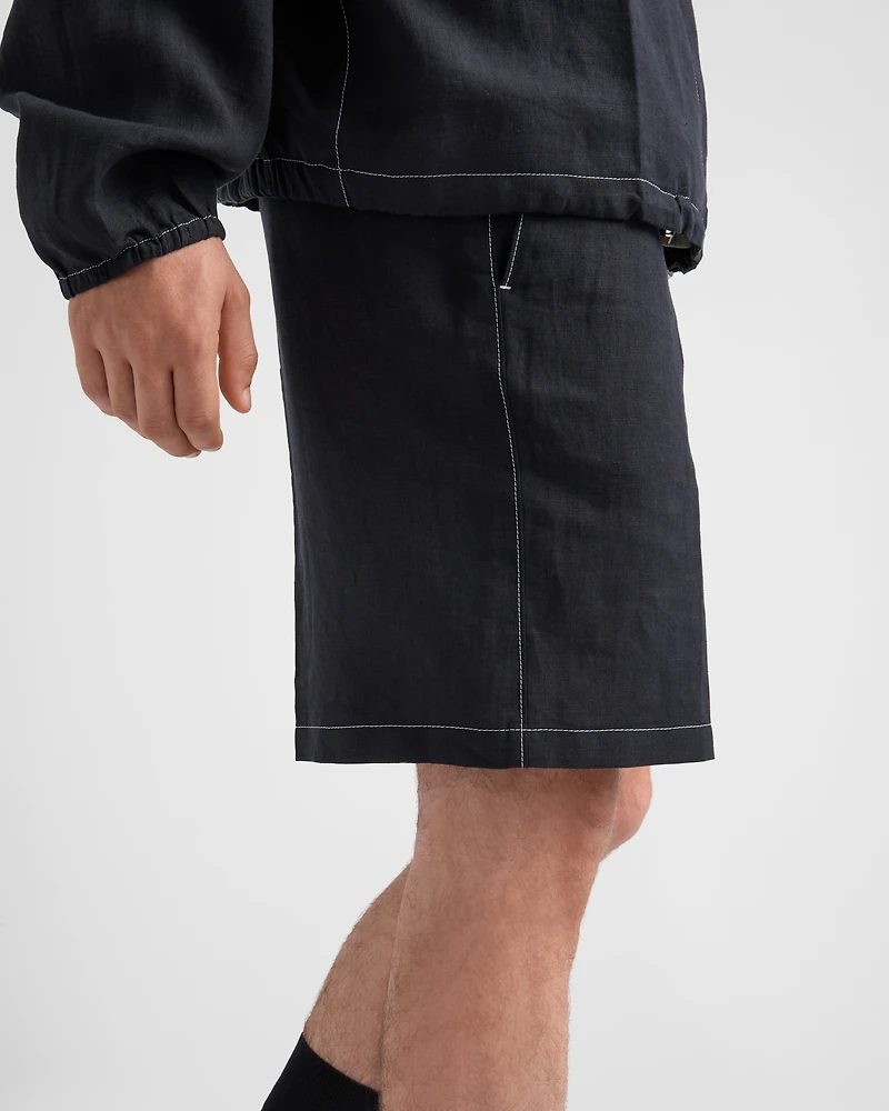 Linen Bermudas