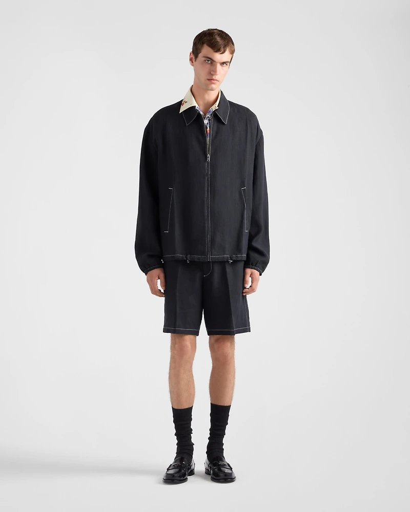 Linen Bermudas