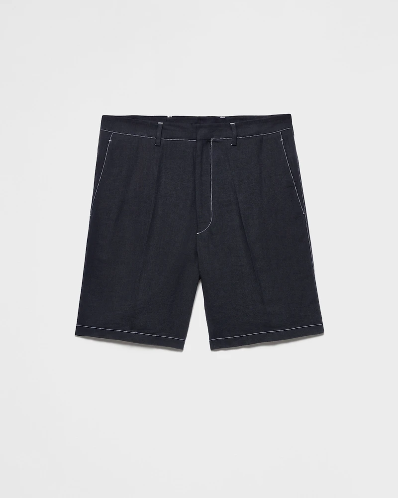Linen Bermudas