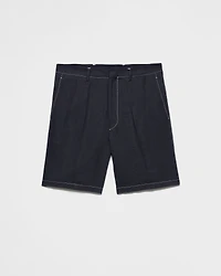 Linen Bermudas