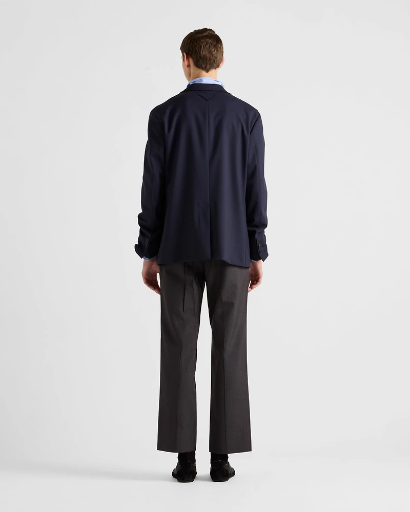 Mohair and silk pants