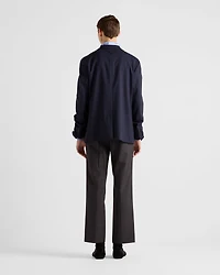 Mohair and silk pants