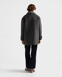 Cashmere and cotton corduroy pants