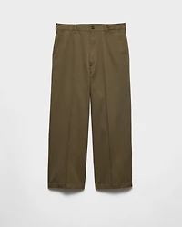 Cotton chino pants