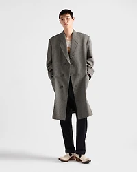 Wool blend pants