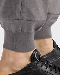 Wool joggers
