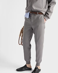Wool joggers
