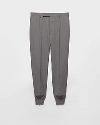 Wool joggers