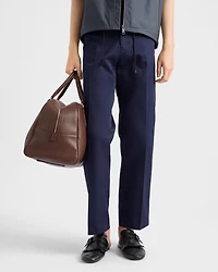 Cotton chino pants