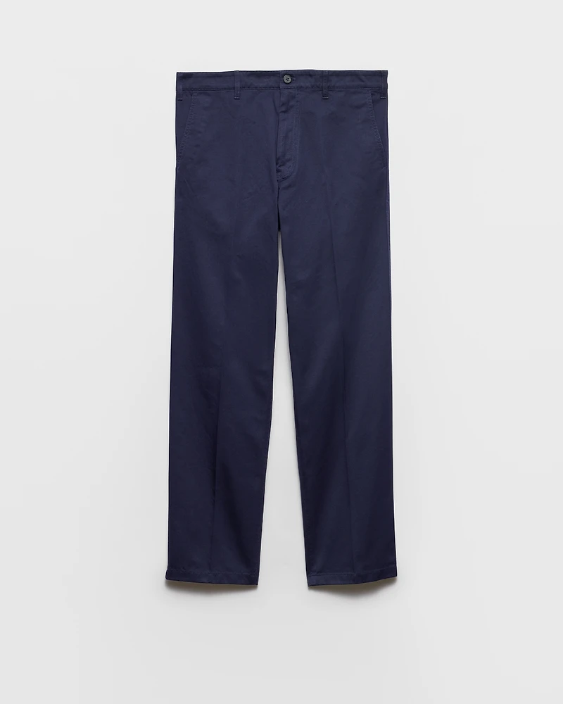 Cotton chino pants