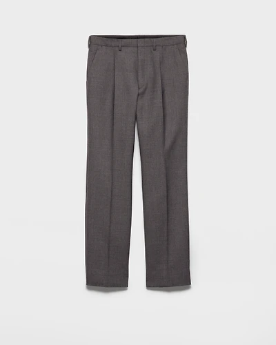 Wool and silk pants