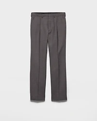 Wool and silk pants