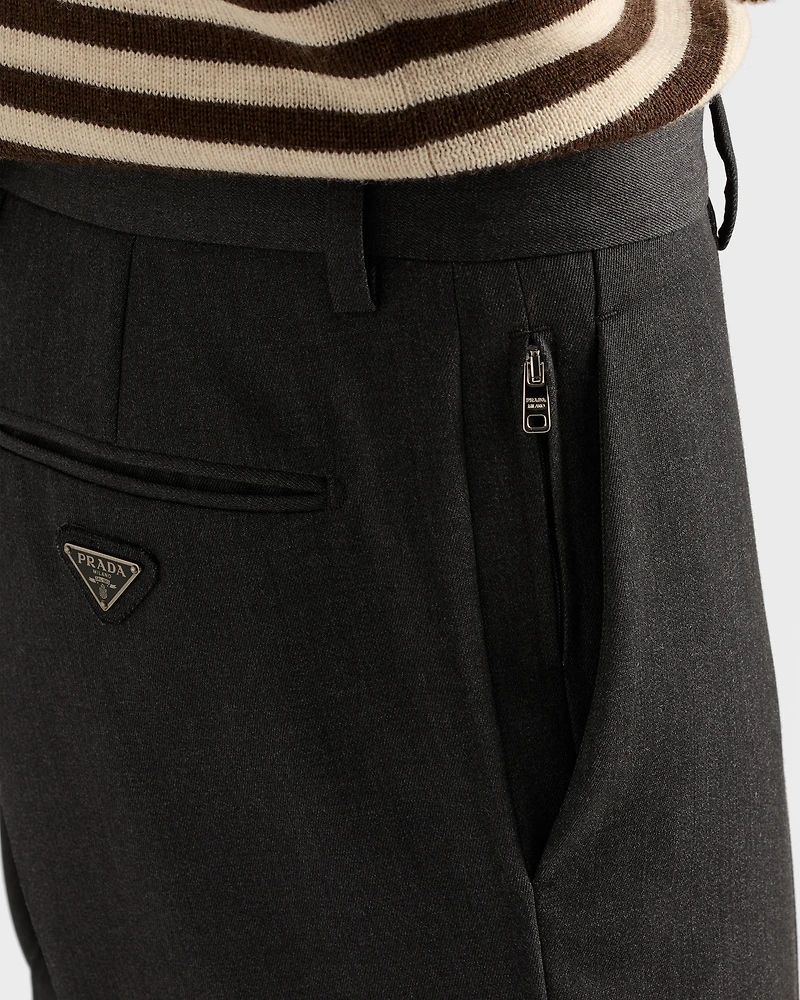 Wool pants