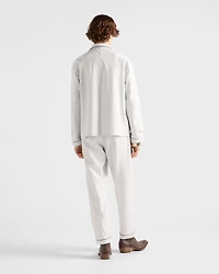 Nappa leather pants