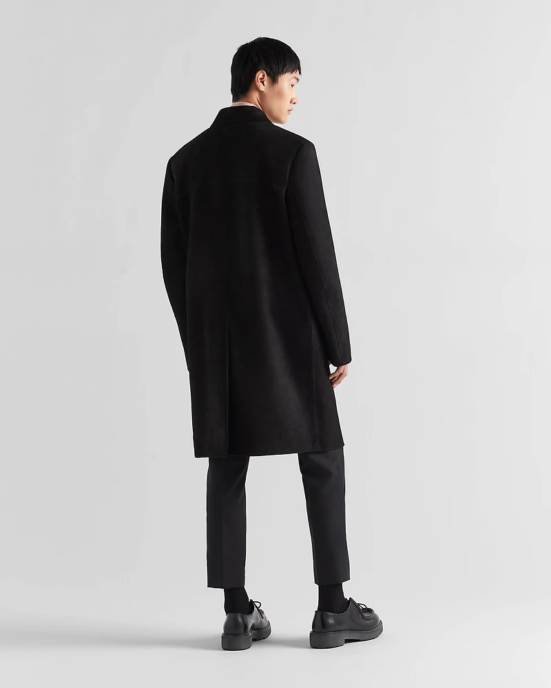 Suede coat