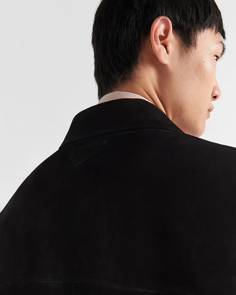 Suede coat