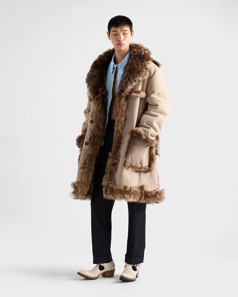 Shearling coat