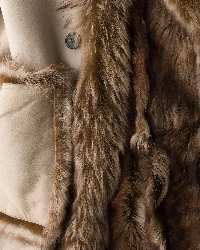 Shearling coat