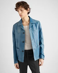 Nappa leather jacket