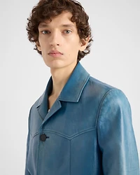 Nappa leather jacket
