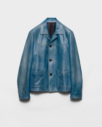 Nappa leather jacket