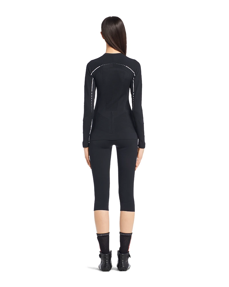 Soft Rec Polyester crew-neck sweater