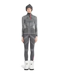 Tech Rec Re-Nylon piqué sporty top