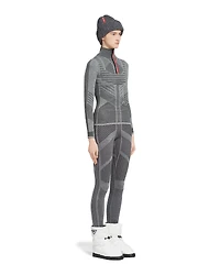 Tech Rec Re-Nylon piqué sporty top