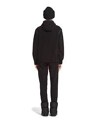 Recycled technical fleece hoodie