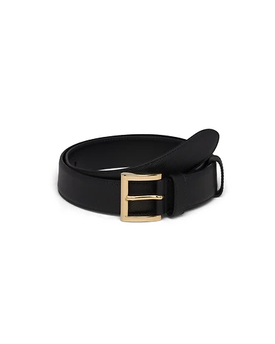 Saffiano Leather Belt
