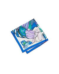 Fantasy silk foulard 55x55