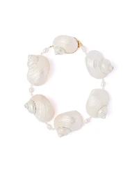 Silver choker with shells