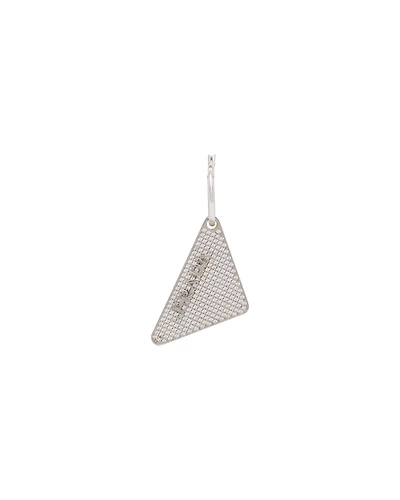 Crystal Logo Jewels left earring