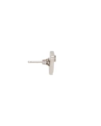 Crystal Logo Jewels zirconia earrings
