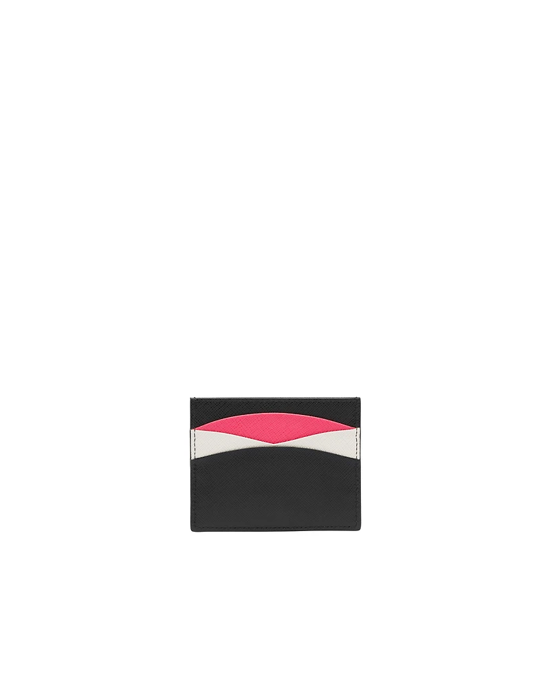 Saffiano Leather Card Holder