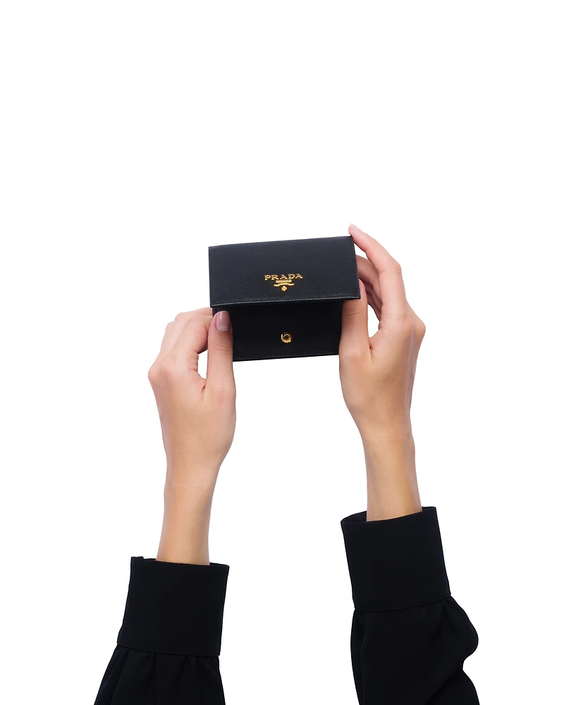 Small Saffiano Leather Wallet