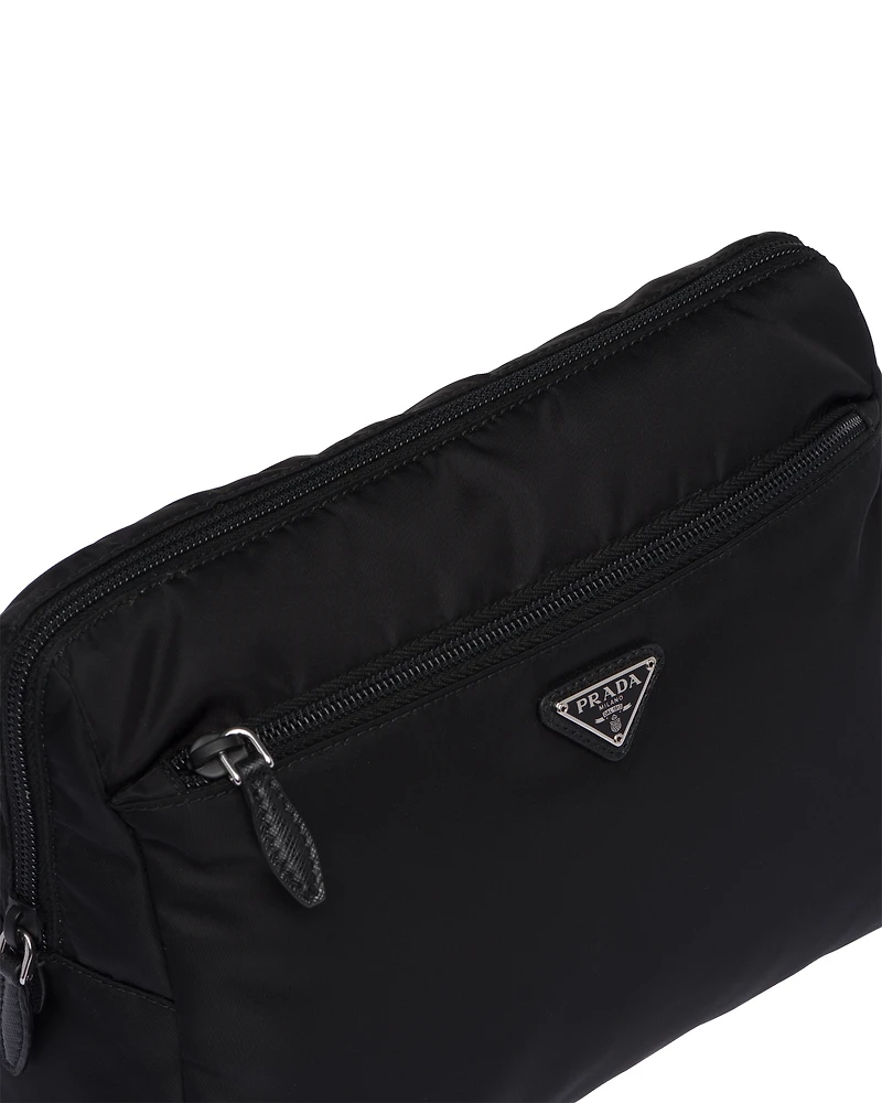 Large Re-Nylon travel pouch