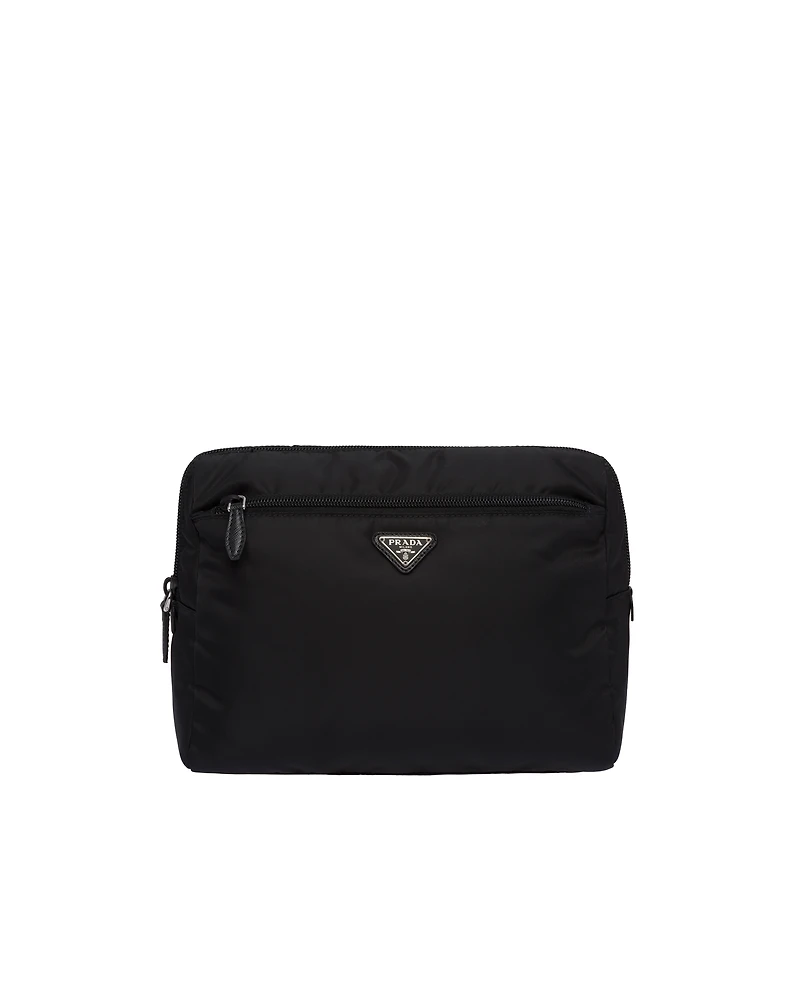 Large Re-Nylon travel pouch