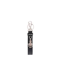 Saffiano Leather Keychain
