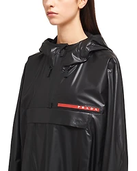Light Re-Nylon rain cape