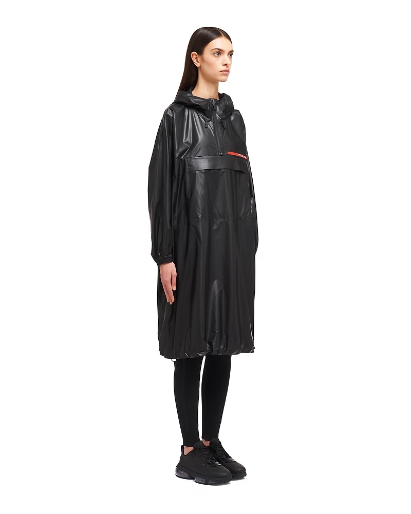 Light Re-Nylon rain cape