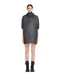 Ripstop hooded raincoat
